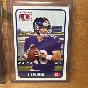 Vintage Football Trading Card